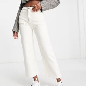 NWT & Other Stories Treasure Cut Cropped Jeans